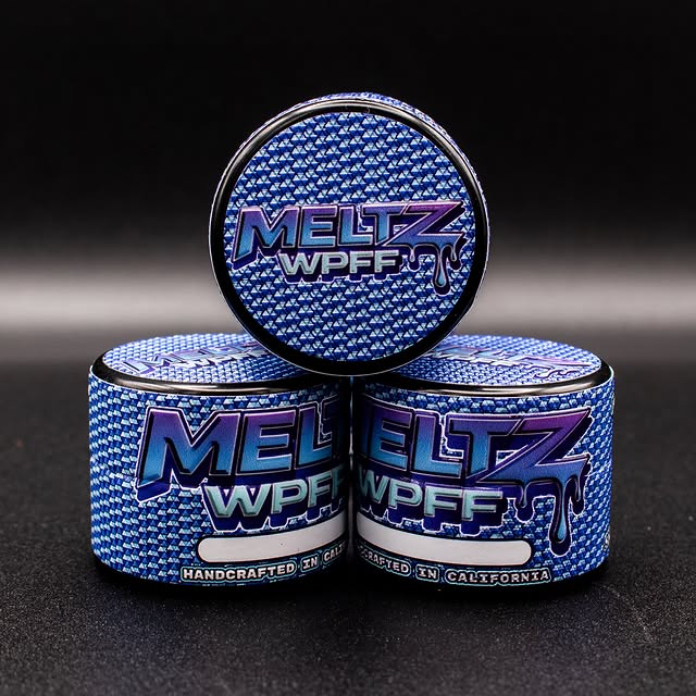 Packaging holográfico personalizado para Meltz